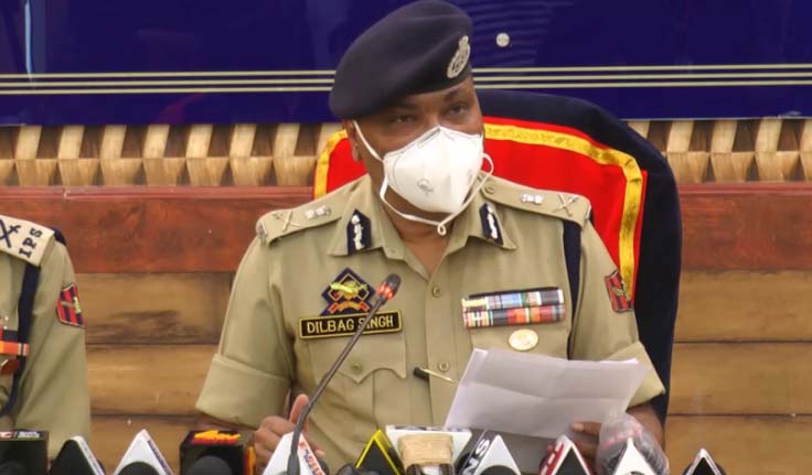 DGP visits North Kashmir, reviews security scenario