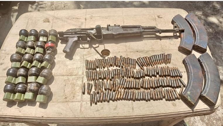 Army, police launch joint operation in Poonch; recover 20 grenades, AK rifle