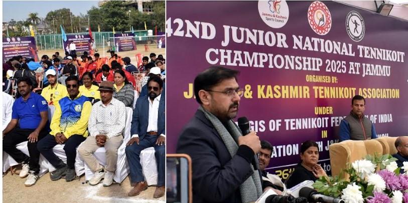 Tamil Nadu emerges overall Champion as 42nd Junior National Tennikoit Championship Concludes in Jammu