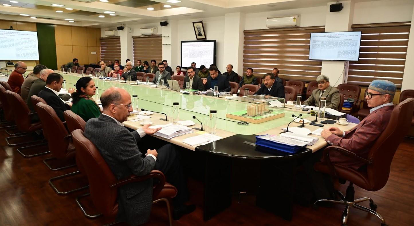 CM Omar Abdullah chairs J&K Housing Board Meeting