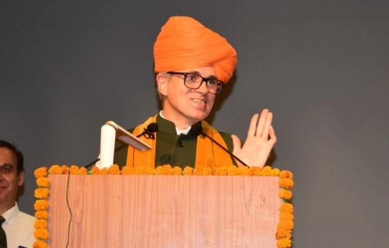 Chief Minister Omar Abdullah greets people on Guru Gobind Singh Ji’s Jayanti