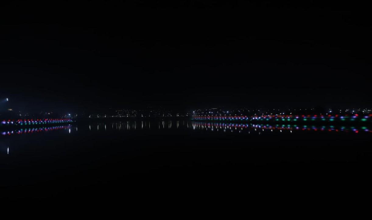 Jammu shines in tricolour as Tawi River Front gets façade lighting ahead of Republic Day