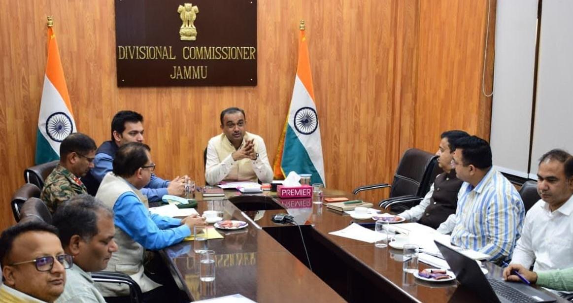 Div Com Jammu reviews status of Highway projects being executed by NHAI, NHIDCL & BRO