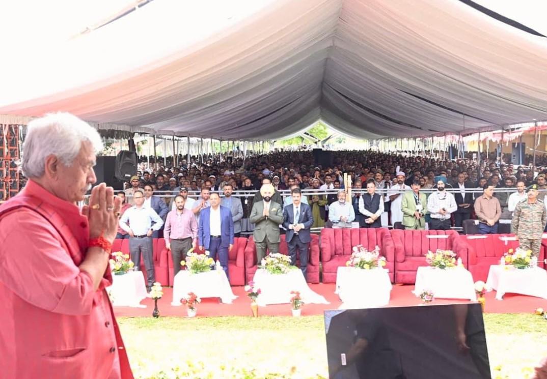 Under the leadership of Hon'ble PM Modi Ji, border villages’ distance from Delhi has reduced: LG Sinha