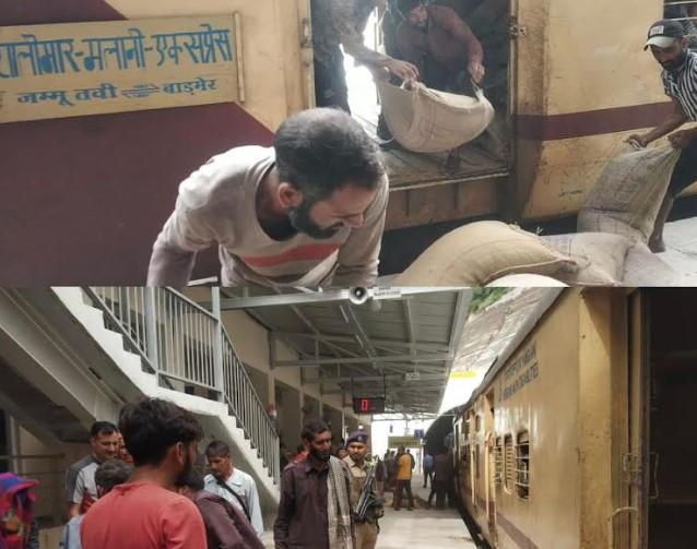 86 quintals of ration delivered to affected Sawalkote via Special Train: DC Reasi