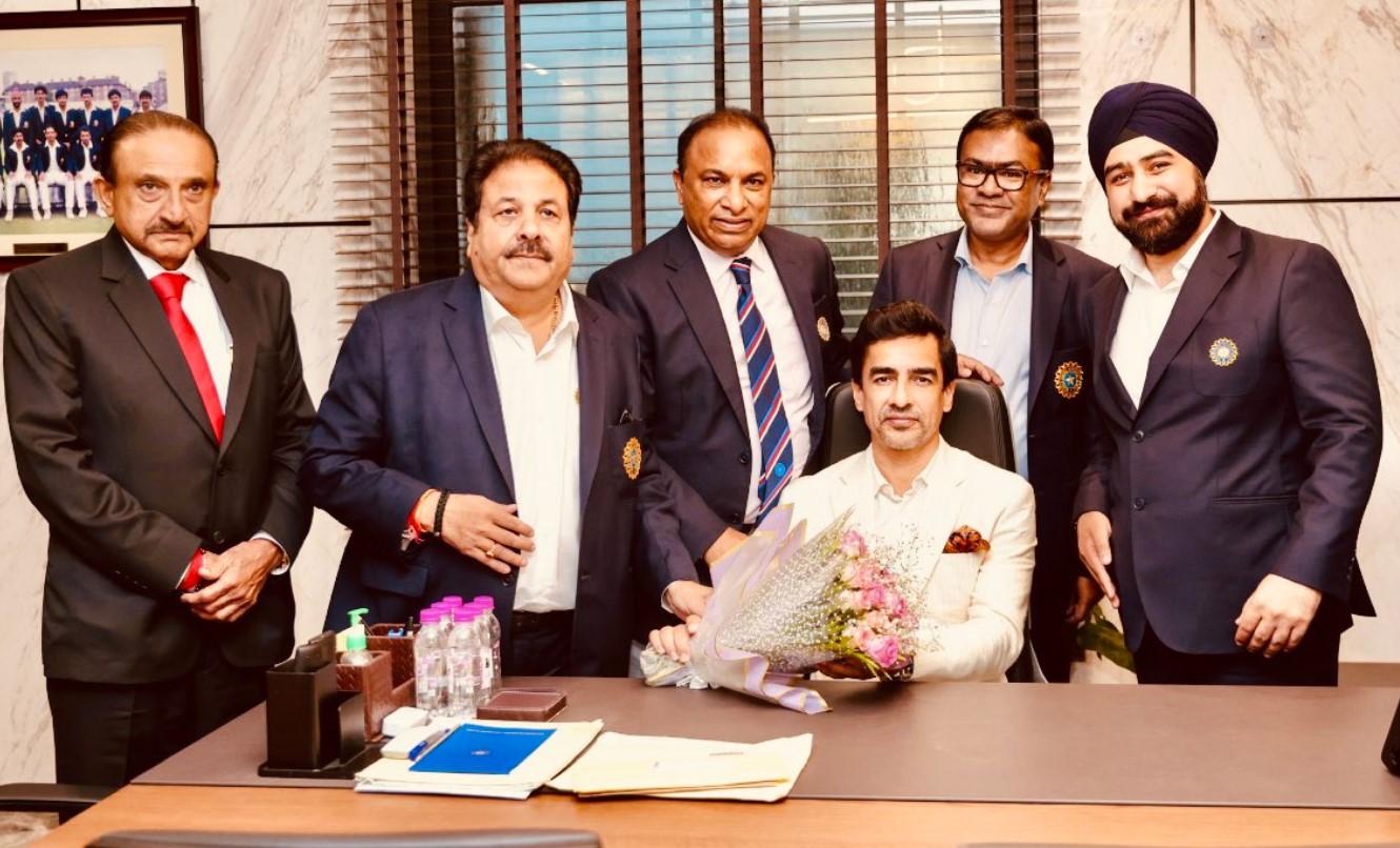 Mithun Manhas assumed charge as President BCCI