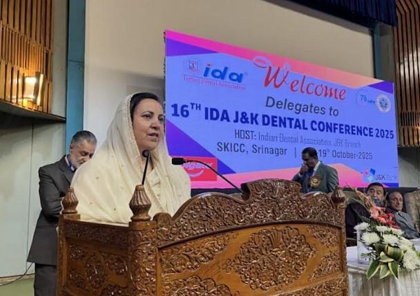 Dentists not merely tooth doctors; they are integral to preventive, systemic healthcare: Sakeena Itoo