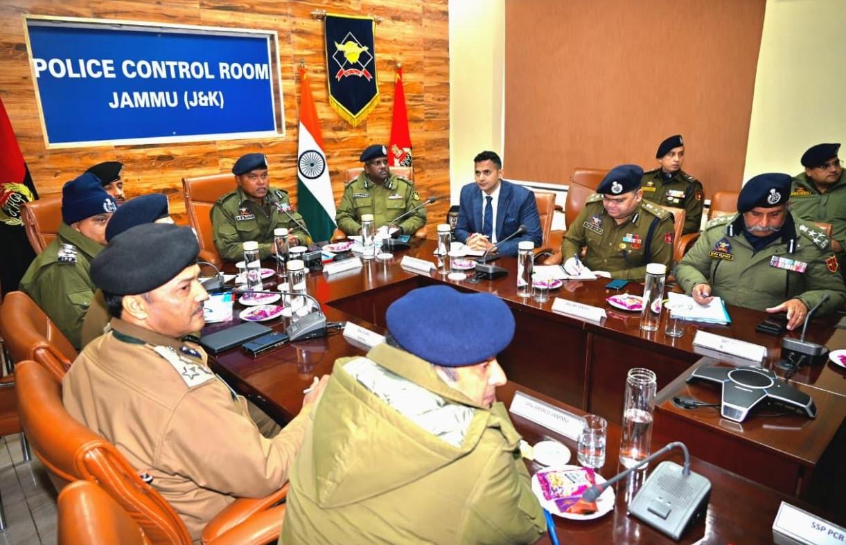 IGP Jammu Zone chairs Security Coordination Meeting ahead of Republic Day-2026