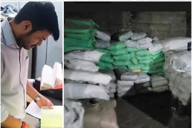JMC raids warehouse in Jammu, seizes 40 metric tonnes of polythene