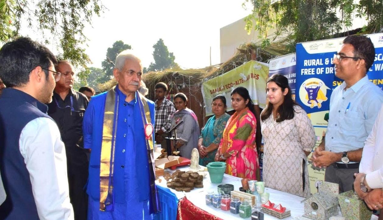 LG Manoj Sinha lays the foundation stone for 60 projects of AMRUT 2.0 worth Rs 699.79 crore