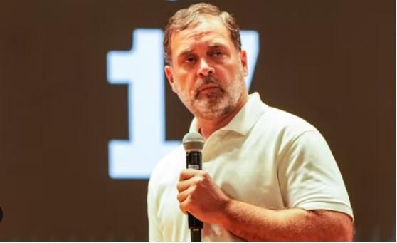 Rahul claims Haryana polls 'stolen', says voter list has 25 lakh fake entries