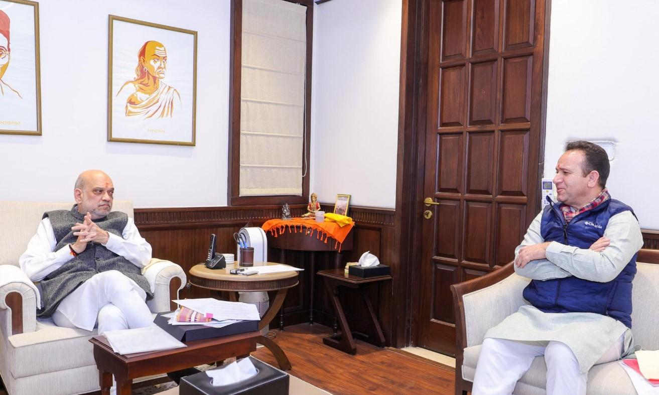 LoP Sharma holds talks with Home Minister Amit Shah