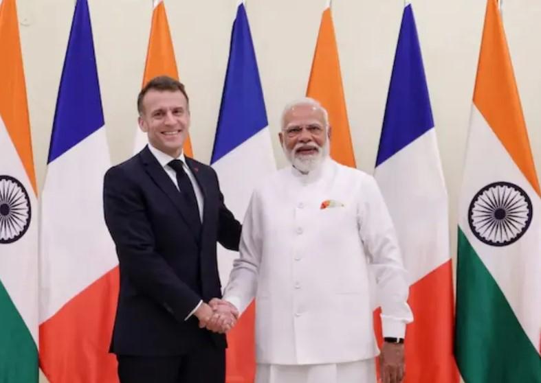 PM Modi receives call from French President Macron; discusses West Asia situation, Strait of Hormuz security