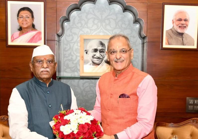 LG Kavinder pays courtesy visit to Rajasthan Governor