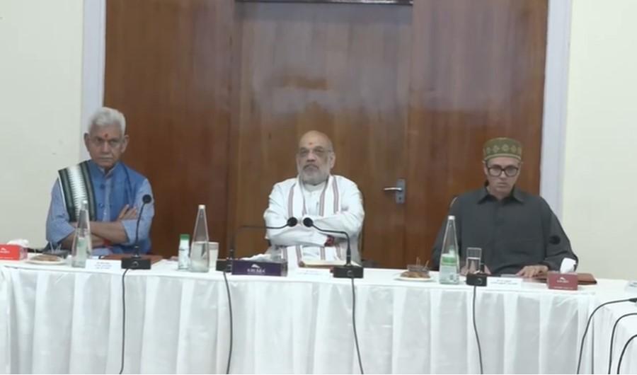 Amit Shah chairs high-level meeting on flood relief measures in J&K