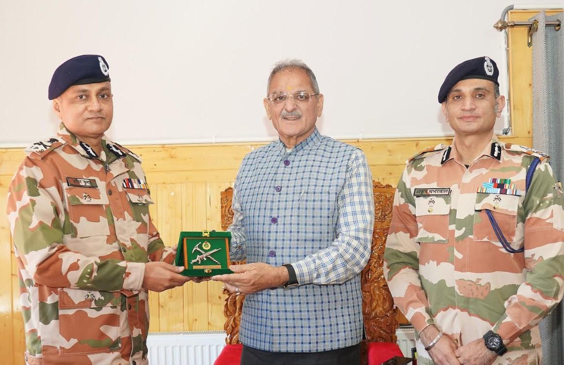 DG ITBP calls on Lt Governor of Ladakh