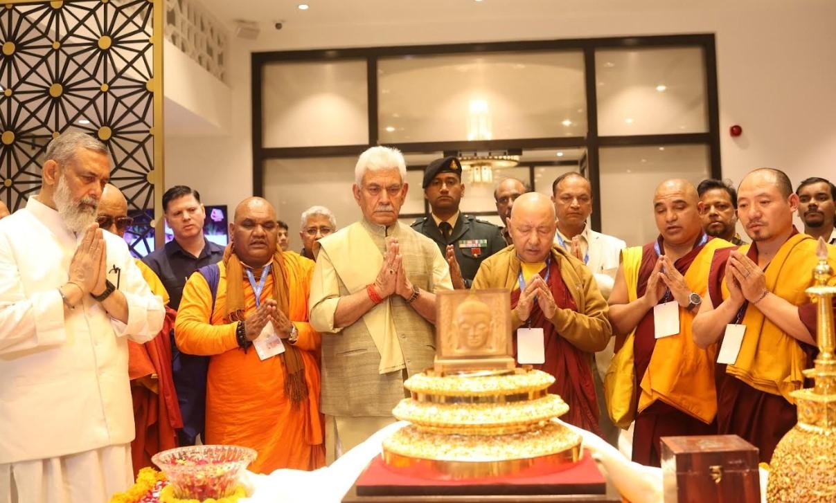 Holy relics are back home but Buddha's enduring presence in Kalmykia will continue to guide seekers for their own awakening: LG Sinha