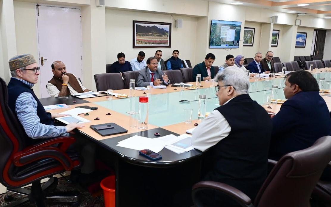 CM Omar Abdullah reviews readiness of Integrated Mining Surveillance System