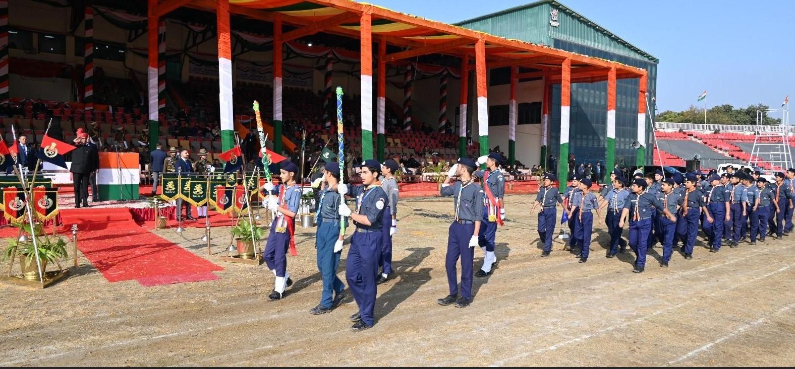 Republic Day 2026: Full Dress Rehearsal held at M A Stadium Jammu