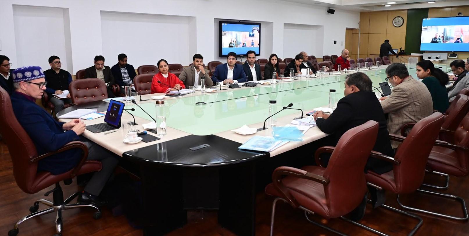 CM Omar Abdullah reviews urban projects taken up under SASCI