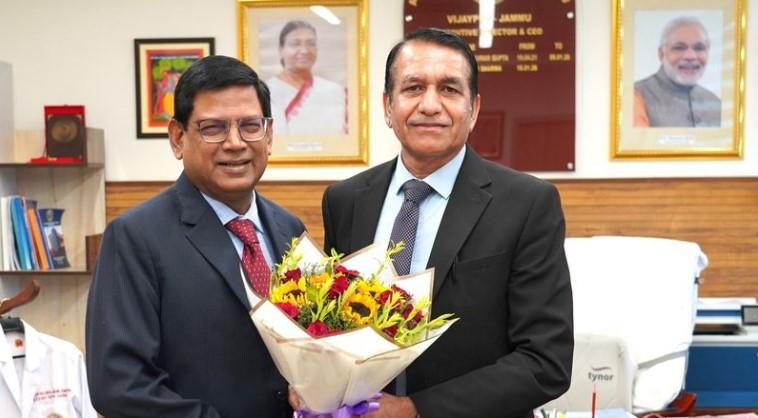 Sanjeev Sinha takes charge as new executive director and CEO of AIIMS Jammu