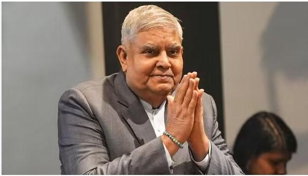 Vice President Jagdeep Dhankhar resigns from his post "to prioritise health care and abide by medical advice."