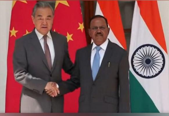 Chinese FM Wang Yi meets NSA Ajit Doval in Delhi