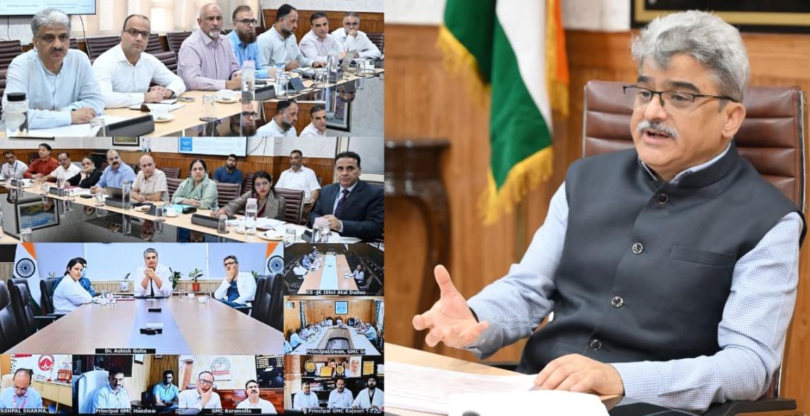 CS reviews formulation of comprehensive Cancer Care Strategy for J&K