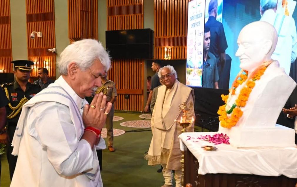 “Satyameva Jayate” truth alone triumphs- must remain a guiding principle for democracy: LG Sinha
