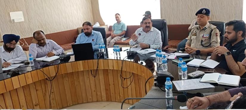 DC Poonch reviews preparedness for Shri Budha Amarnath Ji Yatra