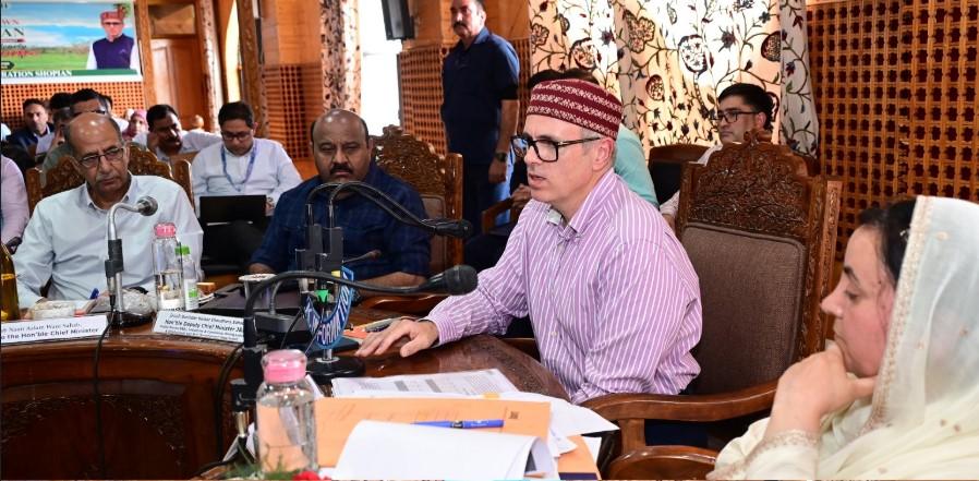 CM Omar Abdullah reviews Shopian’s progress, dedicates ₹76 crore development package for district