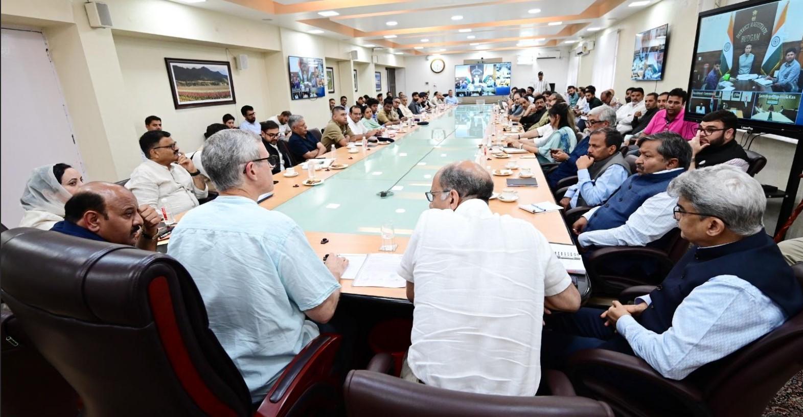 CM Omar Abdullah chairs high-level meeting to finalize Muharram arrangements