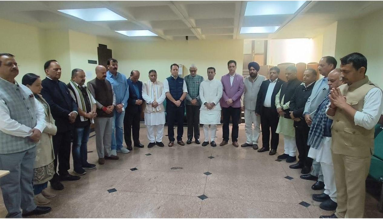 BJP Legislative Group expresses grief over demise of MLA Ganga’s Wife