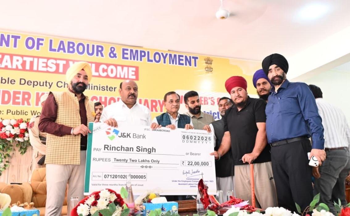 Labourers key to economy growth; Govt committed to their welfare, social security: Deputy Chief Minister