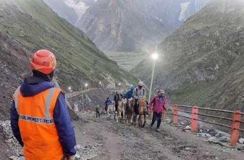 Maintenance Works on Pahalgam Axis; Shri Amarnathji Yatra to Continue through Baltal Axis