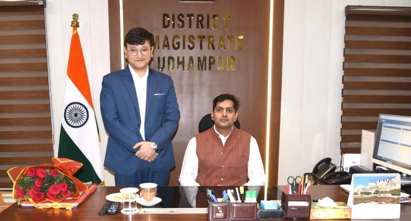 Ananth Dwivedi takes over as Deputy Commissioner Udhampur
