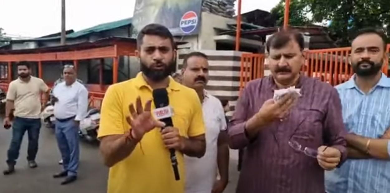 MLA Arvind Gupta Reeject the action taken by the SHO of Bakshi Nagar
