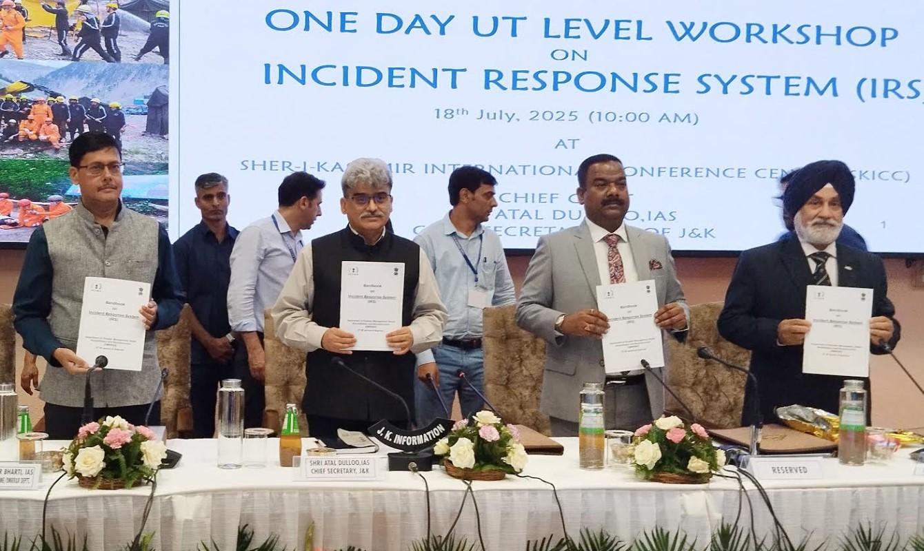 Every disaster a lesson to learn from: Chief Secretary