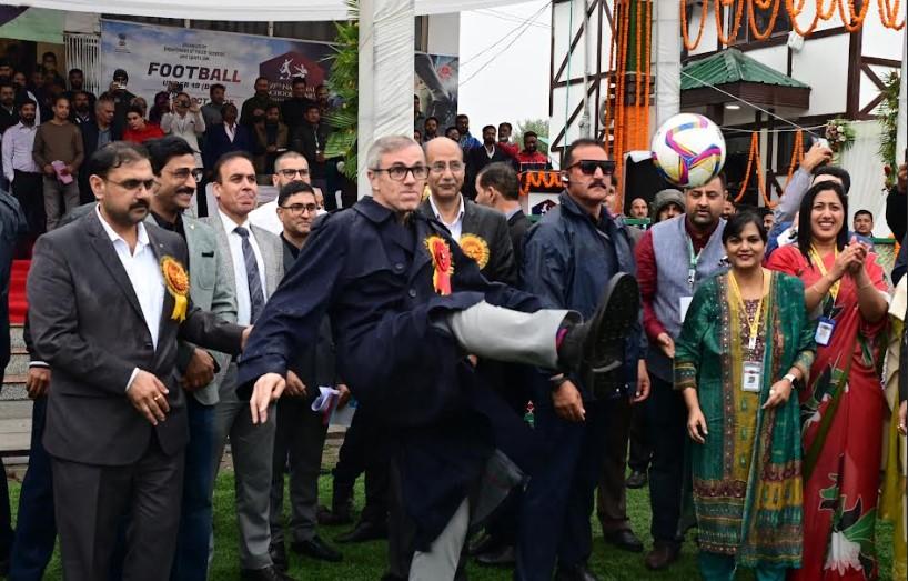 CM Omar Abdullah throws open 69th National School Games in Srinagar