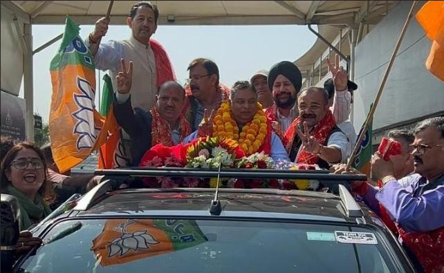 BJP’s Rajya Sabha victory is triumph of organization and truth: Sat Sharma