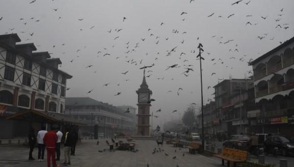 Minimum temperature dips across Kashmir valley
