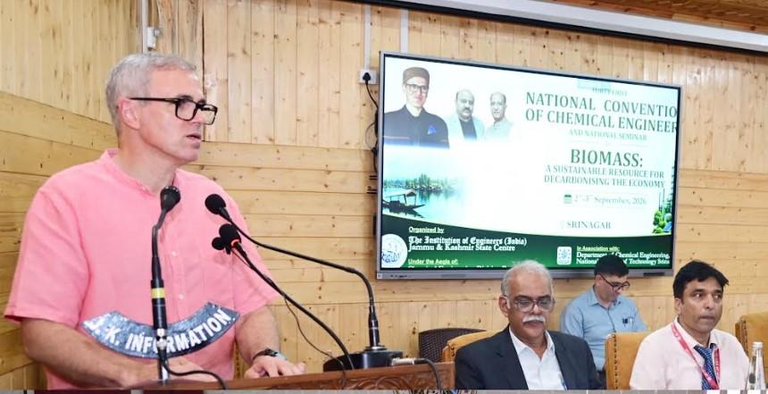 CM Omar Abdullah calls for locally viable biomass solutions to decarbonize J&K’s economy