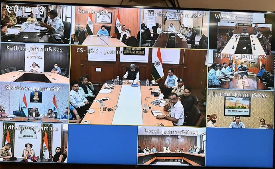 CS assesses post-flood restoration across divisions of J&K