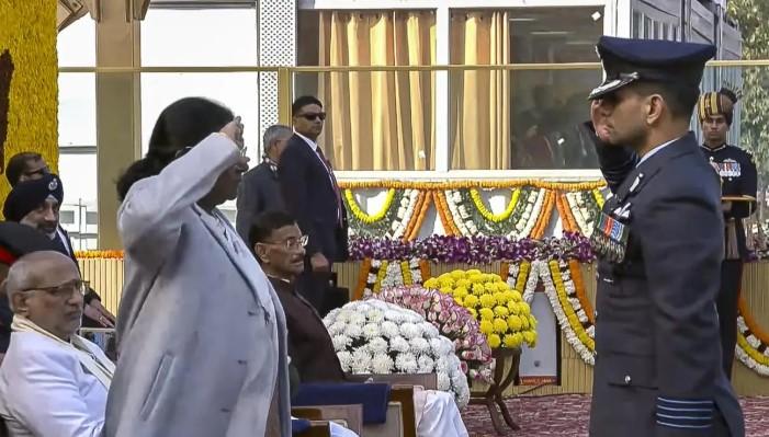 President Droupadi Murmu confers Ashoka Chakra to space hero Shubhanshu Shukla
