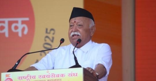 Over 100 years, RSS resisted greed, focused on character building: Bhagwat