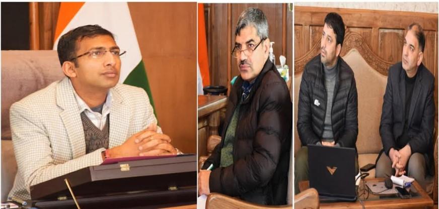 Div Com Kashmir reviews Digitisation of Jamabandis,  Public Service Delivery matters