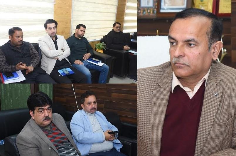 Director Agriculture Jammu reviews PMFBY enrolment for Rabi 2025–26 Season