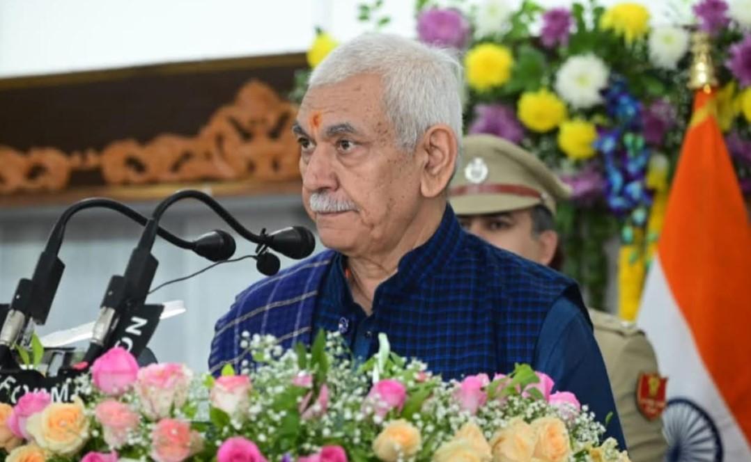 LG Manoj sinha addresses J&K assembly on the first day of budget session