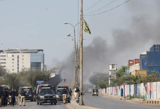 At least 9 killed in pro-Iran protest at US consulate in Pakistan’s Karachi