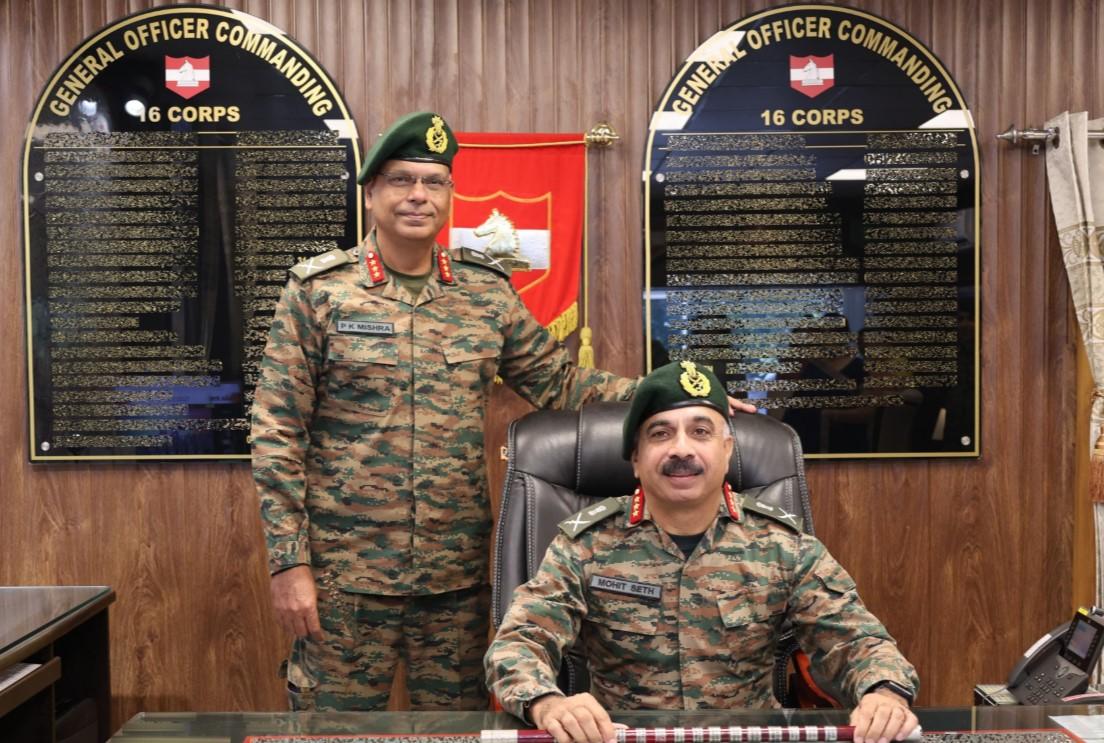 Lt Gen Mohit Seth takes over as GOC White Knight Corps